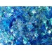 Слюда Синяя для слайма битое стекло в упаковке 10 гр с фото