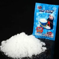 Снег для слаймов “Instant Snow Mix” искусственный фасованный 10 гр